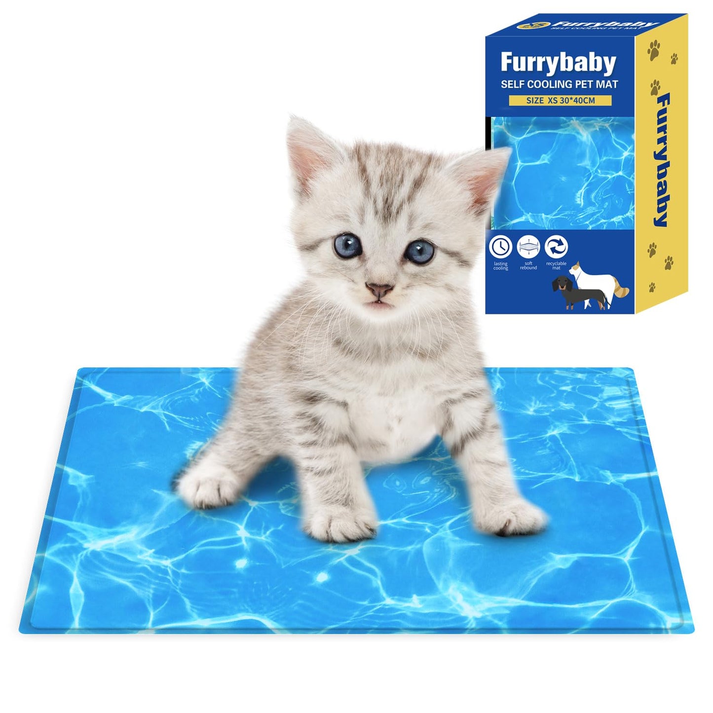FURRYBABY Cat/Dog Cooling Mat