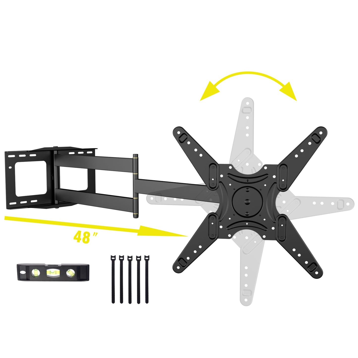 WHYFONE Long Reach TV Wall Bracket