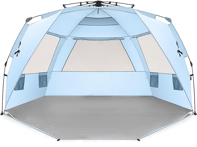 EASTHILLS 4 person pop up beach tent
